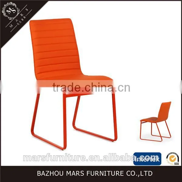 Metal Leather Modern Bar pu Chair for Sale photo-4