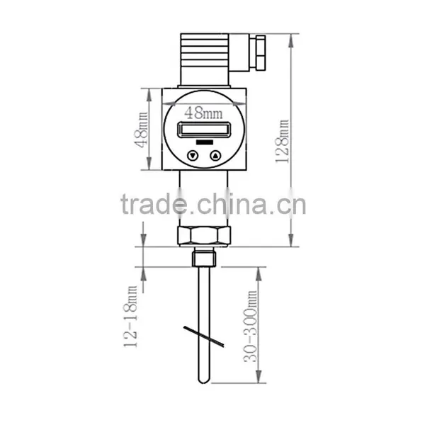 TTS-CDS15 Date Display Plug-in Waterproof Temperature Sensor PT100 Thermal Resistance Customized Factory photo-3