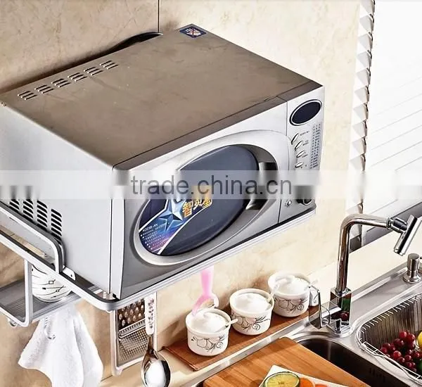 Multifunction Microwave Oven Holder Microwave Oven Grill Rack Kitchen Storage Shelf photo-2