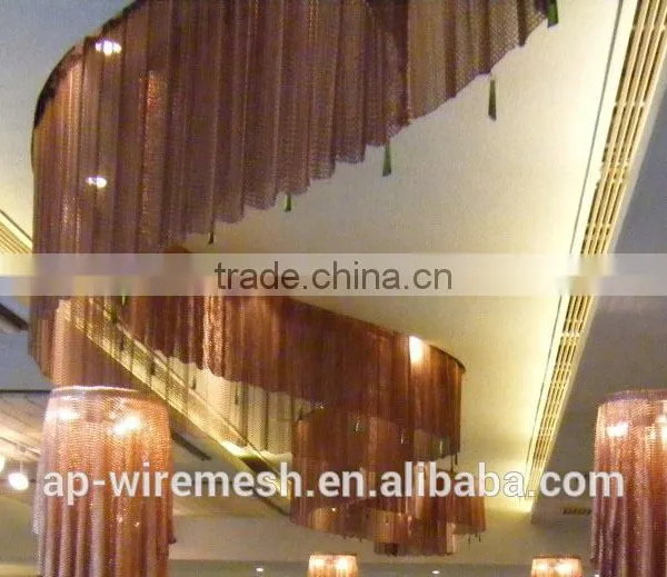 304 316 Stainless Steel Woven Architectural Decorative Wire Mesh photo-4