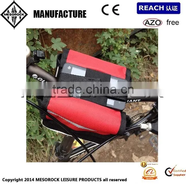 Pannier Bag Bicycle Front Tube Bar Cycling Frame Road Mountain Bike Frame Bag photo-3