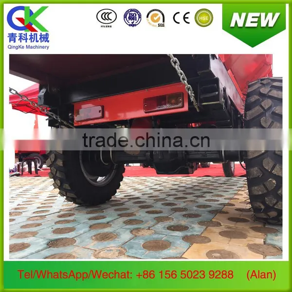 Heavy Loading Capacity Cabin Closed Diesel Power 3 Wheeler Tricycle Truck photo-2