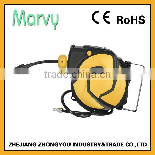 Pneumatic PU MESH Extension Retractable Spring Automatic Air Hose Reel ZY02-12 photo-2