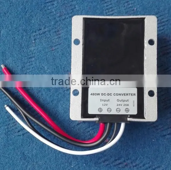 480w 12v to 24v,20A Waterproof Boost dc to dc Power Converter photo-3