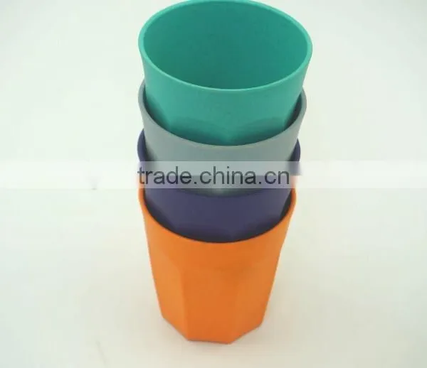 Eco Friendly and Biodegradable Bamboo Fiber Colour Drinking Cup photo-5