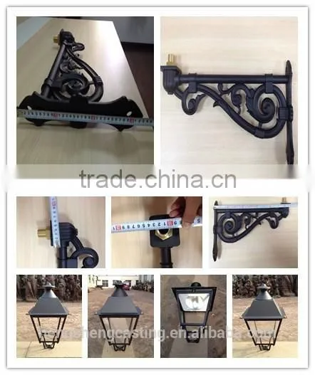 Spanish Style Street Cast Iron Antique Lighting Pole photo-4