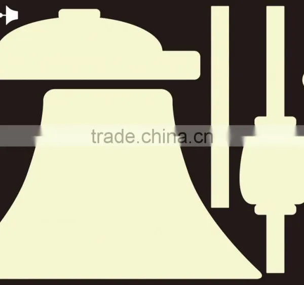 Glow in Dark Table Lamp Design Wall Stickers
