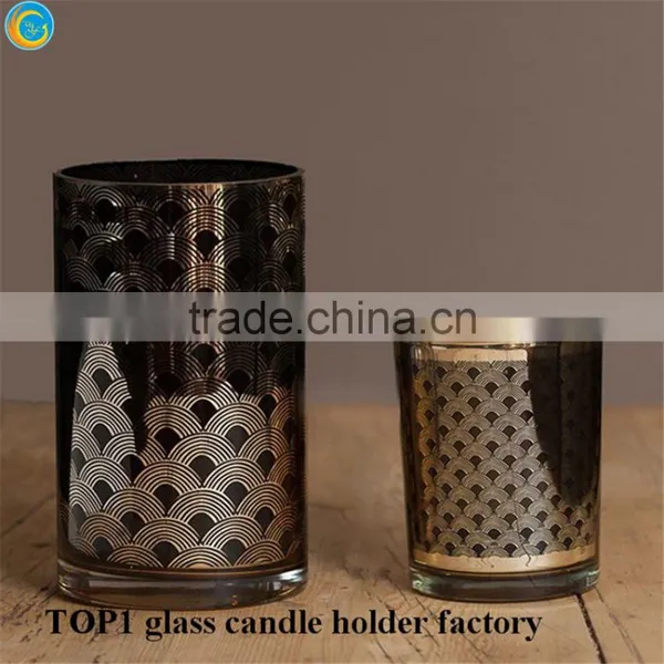Matt Black Decorative Glass Jars With Lids photo-5