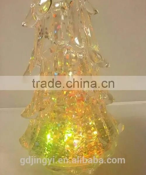 14.8inch New Acrylic Product Transparent LED Lighted Christmas Tree for Christmas Decoration photo-6