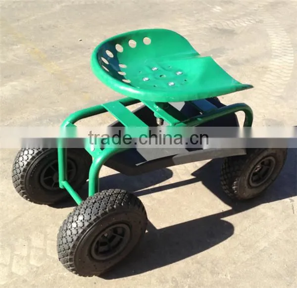Garden Hopper Rolling Garden Work Seat Cart/chair TC1852