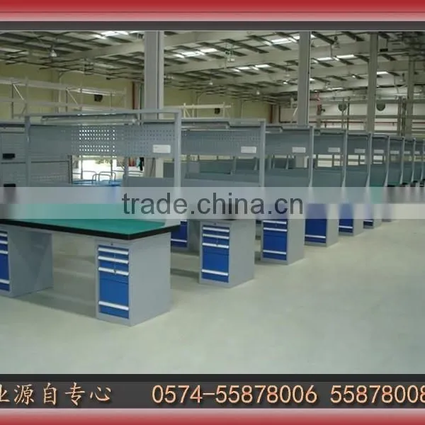Hot Sales Multifunctional Metal Workbench With Staineless Steel Table Top photo-3