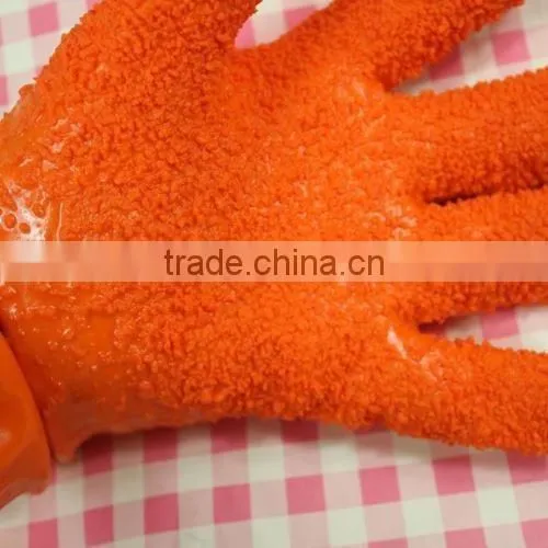 Waterproof Anti-slip Vegetable Potato Peeling Gloves Fish Scale Gloves photo-2