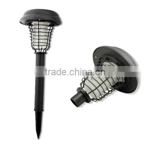 Garden Solar Power LED Mosquito Killer Lamp Yard Plastic Waterproof Lawn Light photo-4