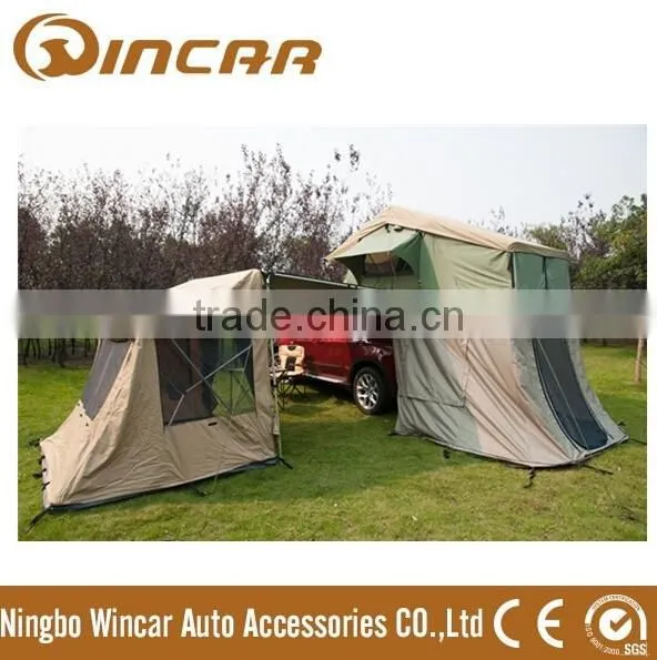Simple Convenient Easy to Build Car Camping Side Tent photo-2