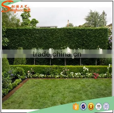 Hot Sale Plastic Outdoor Nature Green Wall Garden Decoration Plants Artificial Boxwood Hedge Artificial Hedge Fence photo-2