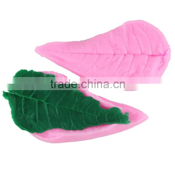 Chocolate Mold Clamping Silicone Arts Tool Leaf Shaped Cake Decorating Tool DIY 1688 Agent