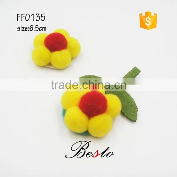 Kids Type and Fur Material Garments Accessories Baby Dress Cloth Fur Flower photo-2