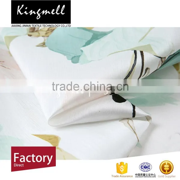 Cheap Digital Fabric Printed Silk Satin Tencel Silk Fabric photo-5