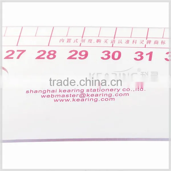 Kearing Vary Form Curve Ruler Armhole Curves Silk Printing Flexible Transparent Plastic Rulers # 6132 photo-3