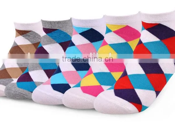 Hot Selling Stripes Women Low Cut Ankle Sock photo-3