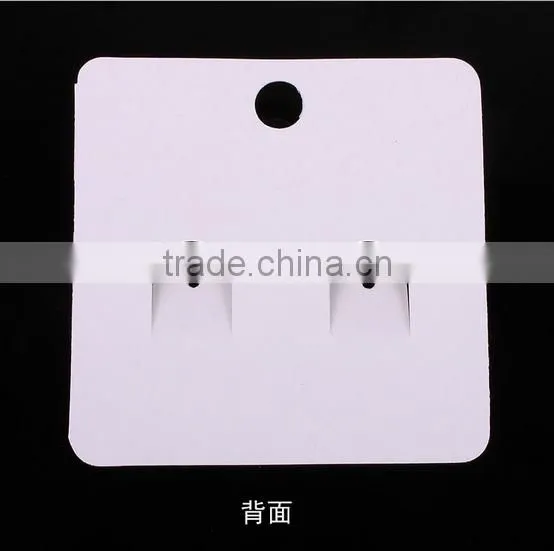 Custom Printing Eco-friendly Jewelry Packaging Cards White Paper Jewelry Display Cards for Necklace and Earrings Set photo-4
