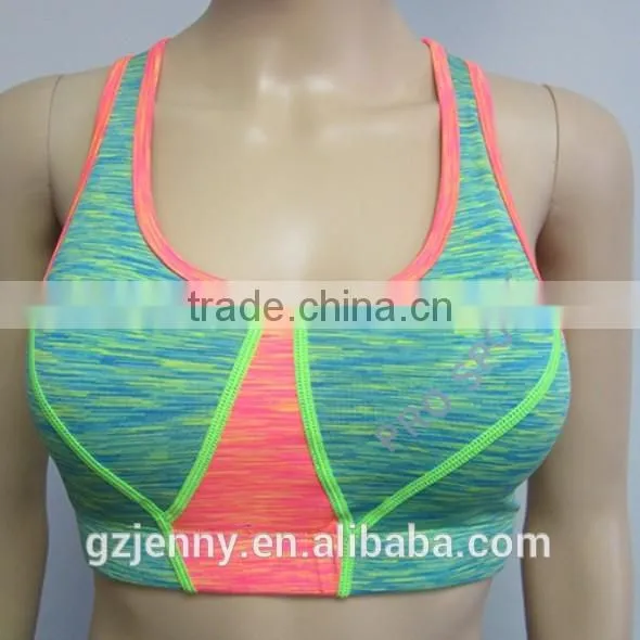 Wholesale Ladies Sexy Colorful Women's Gym Workout Tube Bra Sportswear photo-3