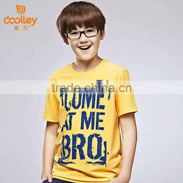 2016 Wholesale t Shirt,100%cotton t Shirt for Boy,round Neck Summer Boy t Shirt photo-5