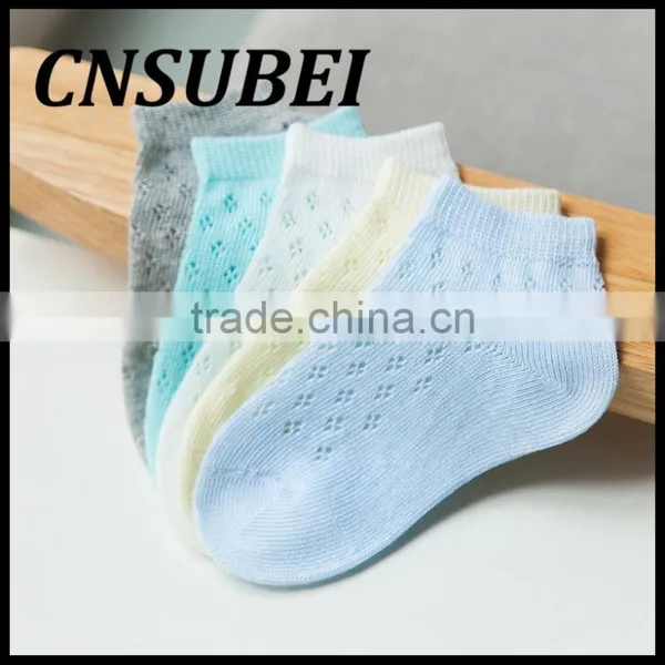 Summer Mesh Thin Cotton Colorful Baby Socks,young Boy Girl Tube Socks photo-2