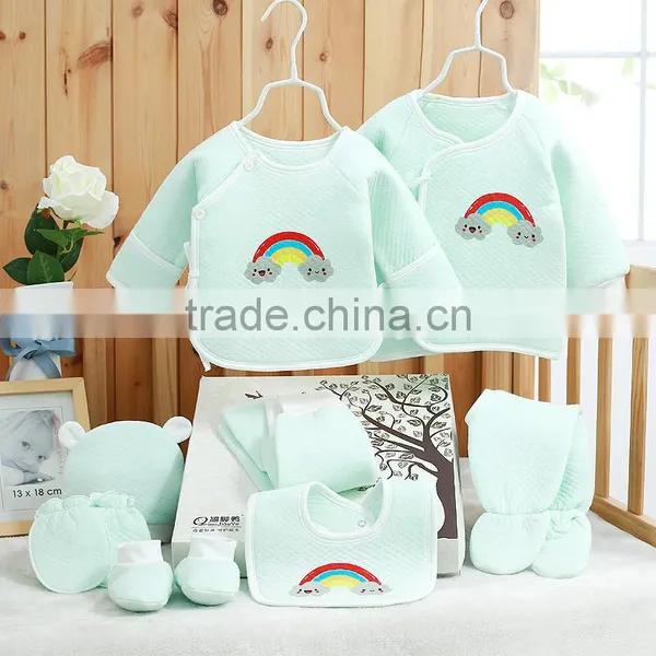 Factory Price Winter Warm Baby Gift Set Newborn Clothing With Cute Cartoon photo-2