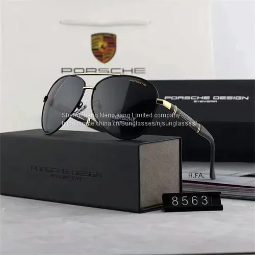 Man Woman Metal Polarized Sunglasses photo-2