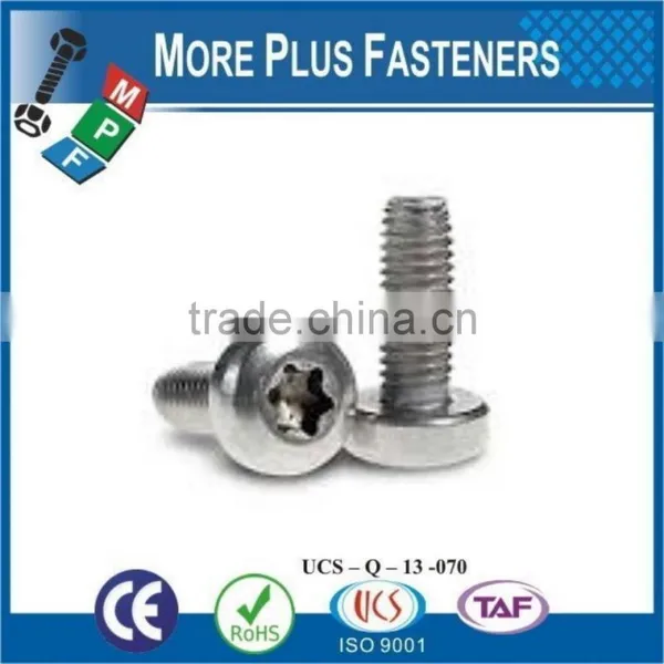 Made in Taiwan Type Z Drive Flat Head Zinc Finish Steel Trilobular Thread Rolling Screw photo-2