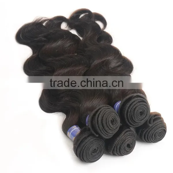Body Wave Peruvian Human Hair Weaves Wavy Black Rose Unprocessed Virgin Peruvian Hair Extensions photo-6