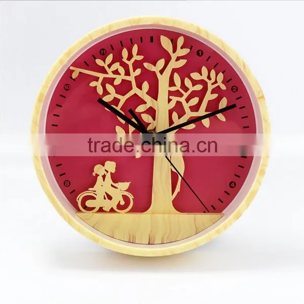 10 Inch Modern Decorative Wooden Wall Clock photo-3