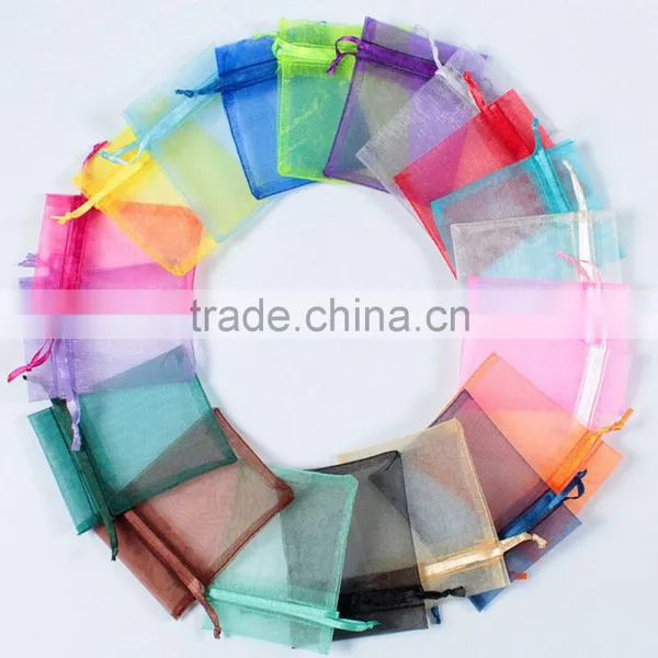 Organza Sheer Tea Candy Bags Popular Party Favor Bags Fabric photo-2