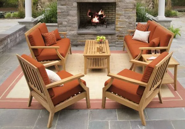 Customized Contemporary Outdoor Furniture Sun Resistant Wicker Rattan Anti-UV