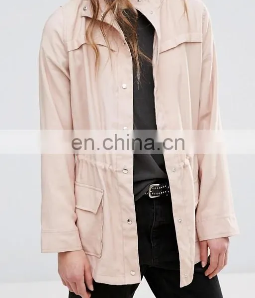 Wholesale Lady Overcoat Dust Jacket Women Long Duster Coat photo-4