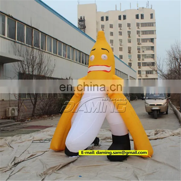 Inflatable Banana With Led Light For Halloween Decoration photo-2