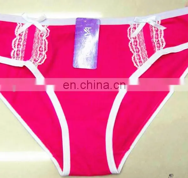 New Products Daily Simple Cotton Underwear for Women With Lace photo-5