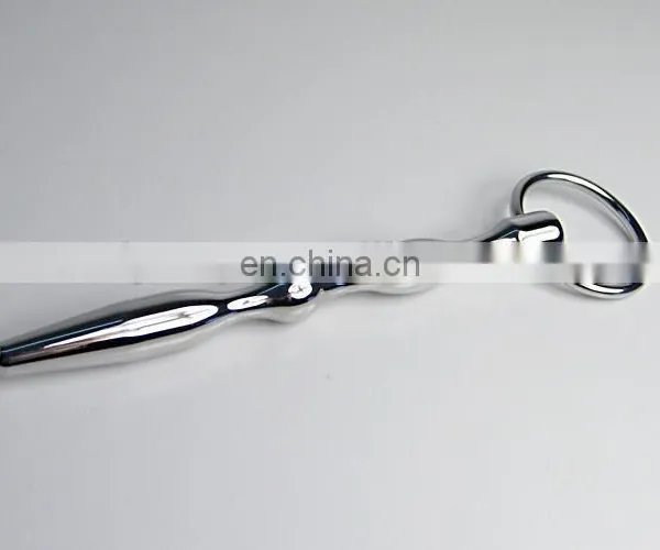 Insertable stainless steel Penis plug glans ring