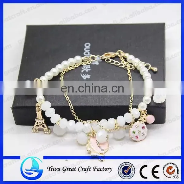 Bead and Alloy Composed Bracelet Hand Chain Wholesale photo-4