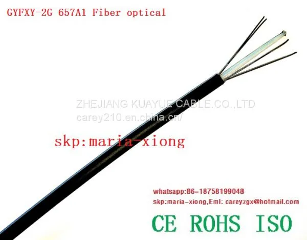 Single Mode Fiber GCYFY Optical Fiber Micro Cable for Air Blowing photo-2