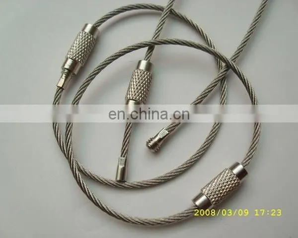 high quality steel wire rope /stainless steel wire