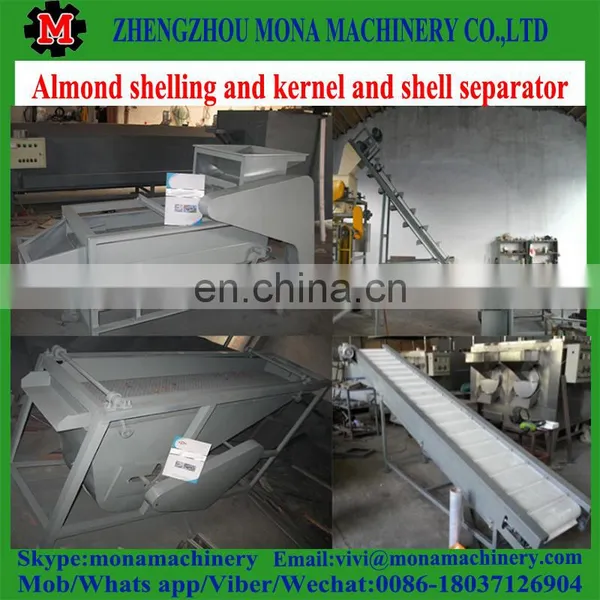 Food Grade Stainless Steel Almond Dehuller Machines/pistachio Sheller/almond Hazelnut Shell Separator photo-4