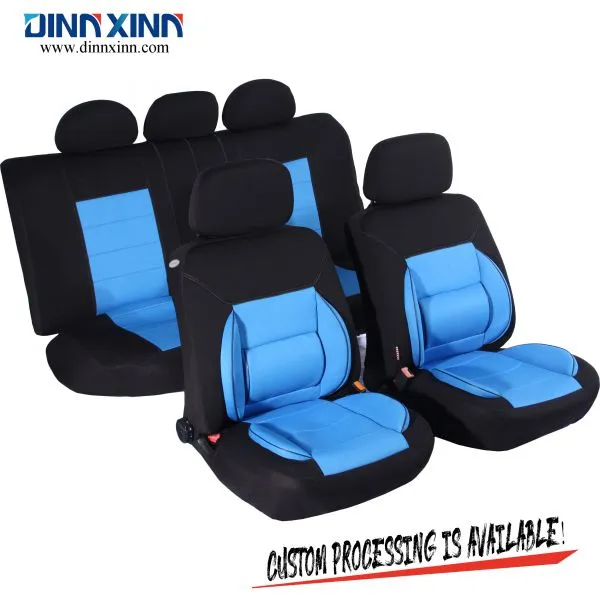 DinnXinn Audi 9 Pcs Full Set Velvet Car Seat Cover Fabric Supplier China photo-4