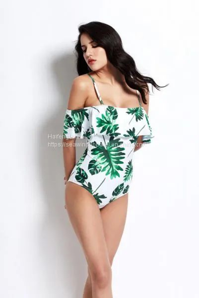 Manufacturer Prices Custom Design Beachwear Girls Bathing Suits One Piece Swimwear photo-3