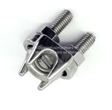 Heavy Duty 304 Stainless Steel Standard U Shape Bolt Wire Rope Clip Cable Clamp photo-5