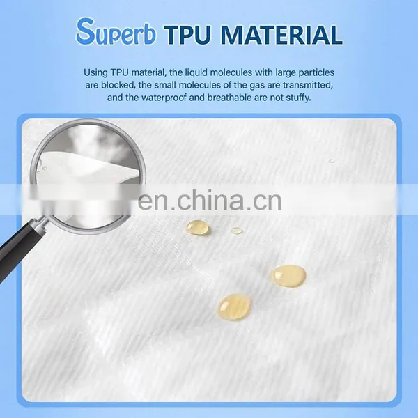 Body Temperature Regulating Hypoallergenic Waterproof Mattress Pad photo-4