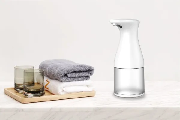 Touchless Soap Dispenser Commercial Mini Foaming Soap Dispenser 700ml Hand Pressing photo-2