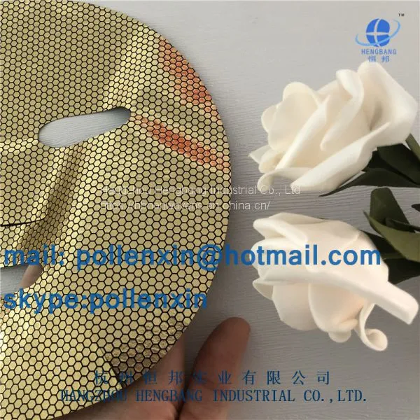 Dry Nonwoven Golden Facial Mask Sheet for Skin Care photo-2