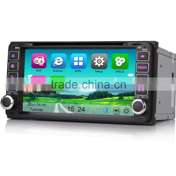 Erisin ES7603M 2 Din 7 Inch Car DVD Player PB-Sreach for Corolla photo-4